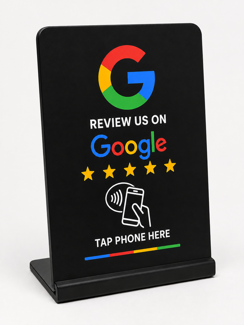 Google review - stand