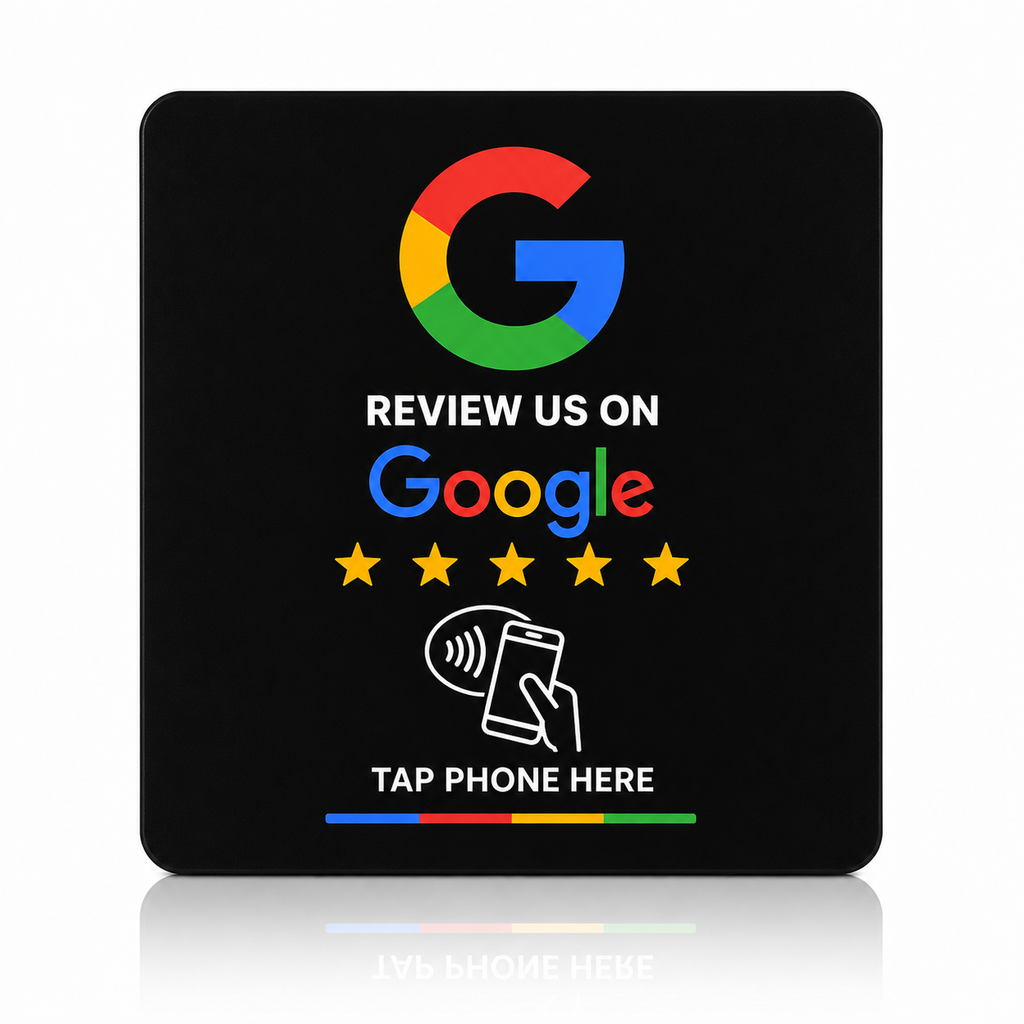 Google Review - square adhesive