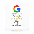 Google review - square adhesive (buy 2 for 13.8% discount)