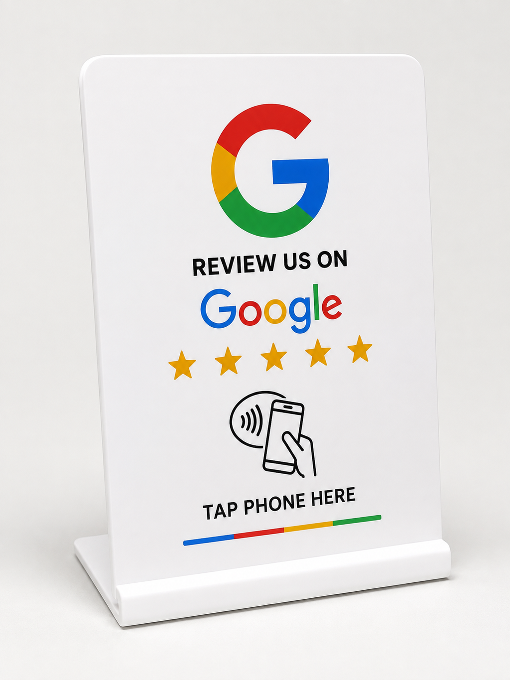 Google review - stand